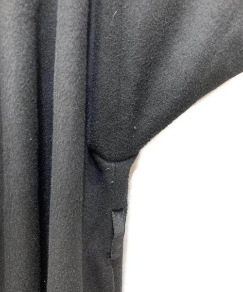 MIDIUMISOLID（ミディウミソリッド）MIDIUMISOLID (ミディウミソリッド) ノーカラーコート ブラック サイズ:SIZE38の古着・服飾アイテム