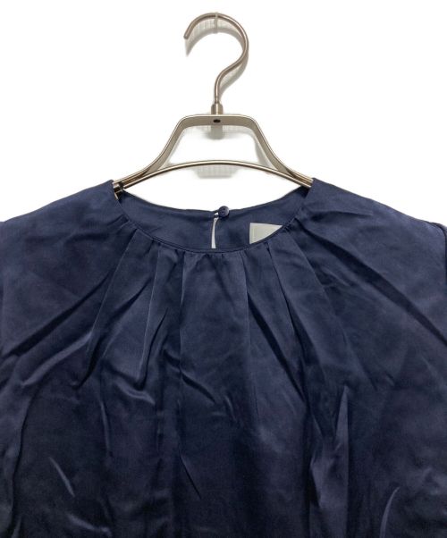 CELFORD（セルフォード）CELFORD (セルフォード) ウォッシャブルシルクブラウス ネイビー サイズ:SIZE38の古着・服飾アイテム