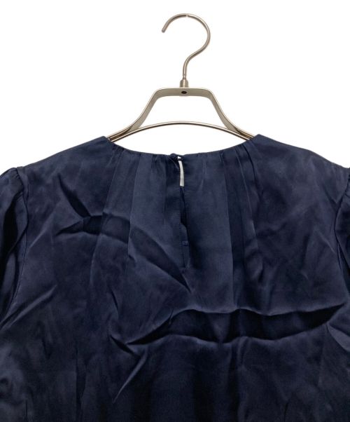 CELFORD（セルフォード）CELFORD (セルフォード) ウォッシャブルシルクブラウス ネイビー サイズ:SIZE38の古着・服飾アイテム