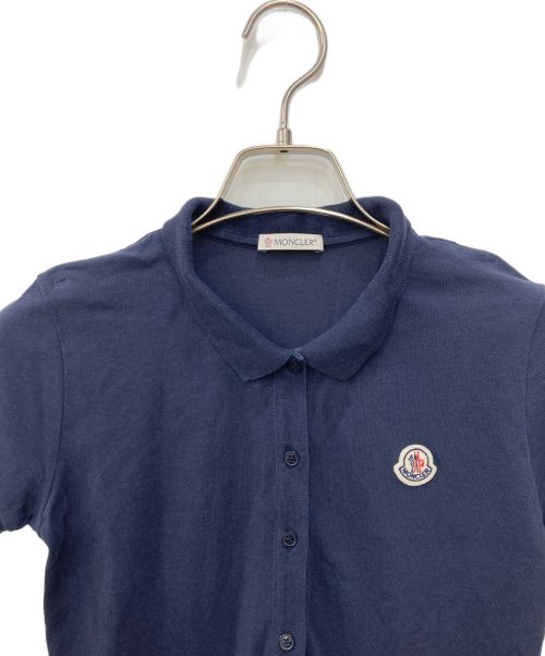 MONCLER（モンクレール）MONCLER (モンクレール) ポロワンピース ネイビー サイズ:SIZE152の古着・服飾アイテム