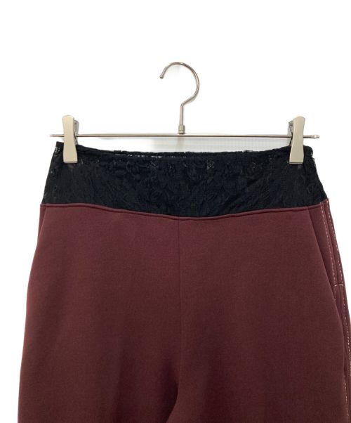 HER LIP TO（ハーリップトゥ）Her lip to (ハーリップトゥ) パンツ ボルドー サイズ:Mの古着・服飾アイテム