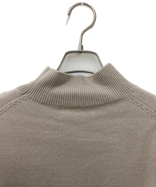 HER LIP TO（ハーリップトゥ）Her lip to (ハーリップトゥ) Message Knit Pullover ベージュ サイズ:Fの古着・服飾アイテム