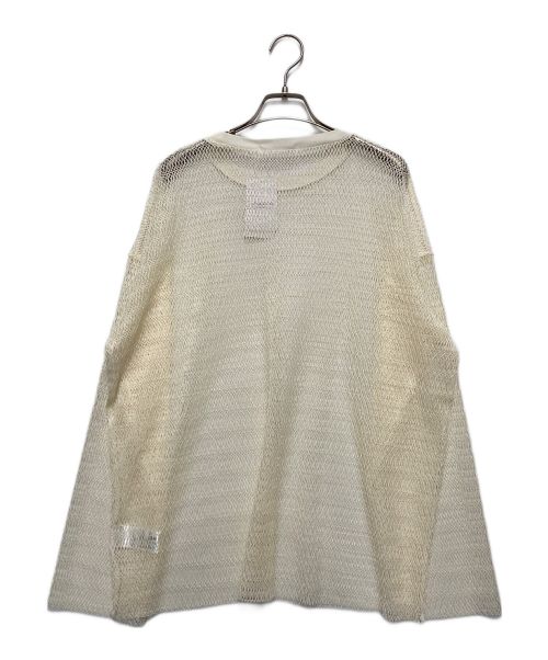 JOURNAL STANDARD（ジャーナルスタンダード）JOURNAL STANDARD (ジャーナルスタンダード) バイカラーネットビッグプルオーバー アイボリー サイズ:FREEの古着・服飾アイテム