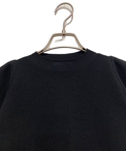 machatt（マチャット）machatt (マチャット) ホールガーメント フォルムニット ブラック サイズ:freeの古着・服飾アイテム