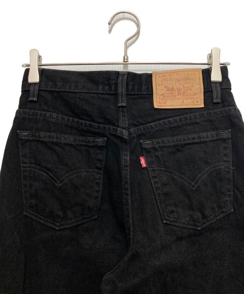 LEVI'S（リーバイス）LEVI'S (リーバイス) 512ブラックデニム ブラック サイズ:Ⅿの古着・服飾アイテム