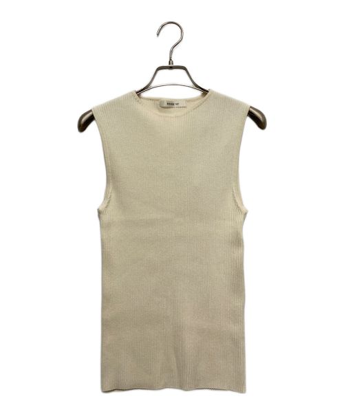 Rouge vif（ルージュヴィフ）Rouge vif (ルージュヴィフ) ノースリーブニット ホワイト サイズ:不明の古着・服飾アイテム