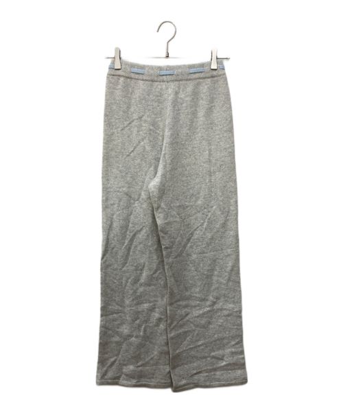 moose's（ムース）moose's (ムース) stitch ribbon pants グレー サイズ:Fの古着・服飾アイテム