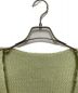 中古・古着 HER LIP TO (ハーリップトゥ) Mohair-blend Knit Pullover　モヘアブレンドニットプルオーバー グリーン サイズ:FREE 未使用品：4000円