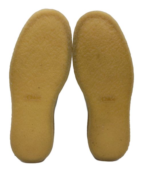 Chloe（クロエ）Chloe (クロエ) Jamieタッセルローファー ベージュ サイズ:SIZE39の古着・服飾アイテム