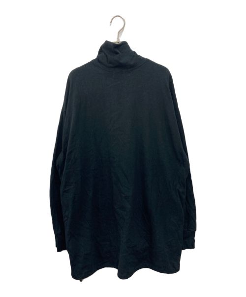 Americana（アメリカーナ）Americana (アメリカーナ) ハーフジップシャツ ブラック サイズ:不明の古着・服飾アイテム