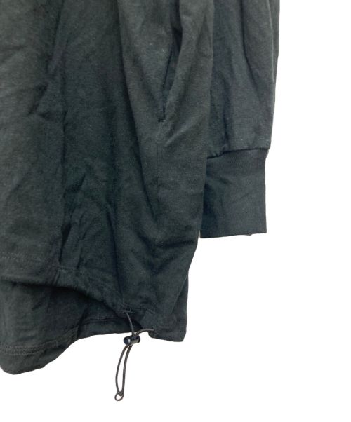 Americana（アメリカーナ）Americana (アメリカーナ) ハーフジップシャツ ブラック サイズ:不明の古着・服飾アイテム