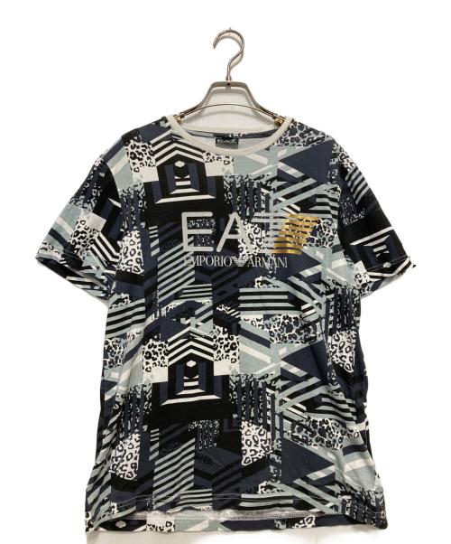 EMPORIO ARMANI（エンポリオアルマーニ）EMPORIO ARMANI (エンポリオアルマーニ) Tシャツ ブラック サイズ:SIZEMの古着・服飾アイテム