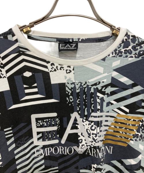EMPORIO ARMANI（エンポリオアルマーニ）EMPORIO ARMANI (エンポリオアルマーニ) Tシャツ ブラック サイズ:SIZEMの古着・服飾アイテム