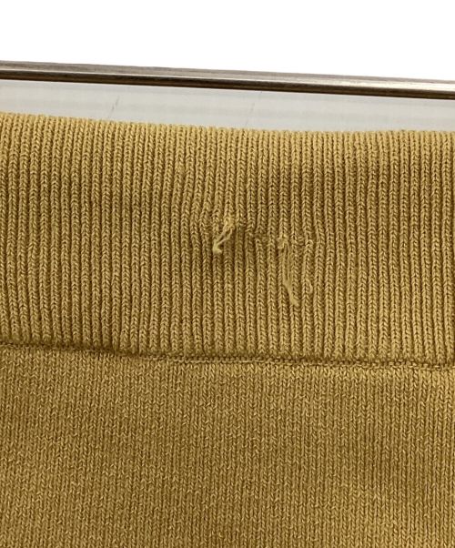 ETRE TOKYO（エトレトウキョウ）ETRE TOKYO (エトレトウキョウ) バミューダニットパンツ イエロー サイズ:Freeの古着・服飾アイテム