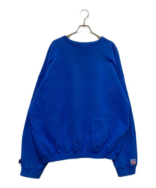 LOGOATHLETIC（ロゴアスレチック）LOGOATHLETIC (ロゴアスレチック) 刺繍スウェット ブルー サイズ:XLの古着・服飾アイテム