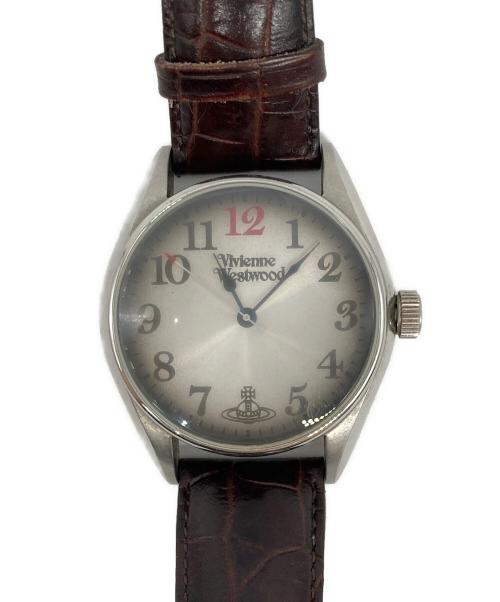 Vivienne Westwood（ヴィヴィアンウエストウッド）Vivienne Westwood (ヴィヴィアンウエストウッド) 腕時計　アンティーク加工　	VV012BK ホワイトの古着・服飾アイテム