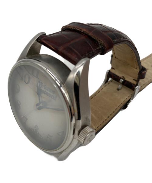 Vivienne Westwood（ヴィヴィアンウエストウッド）Vivienne Westwood (ヴィヴィアンウエストウッド) 腕時計　アンティーク加工　	VV012BK ホワイトの古着・服飾アイテム