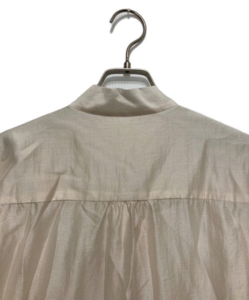 Spick and Span（スピックアンドスパン）Spick and Span (スピックアンドスパン) シアーリボンブラウス ベージュ サイズ:Fの古着・服飾アイテム