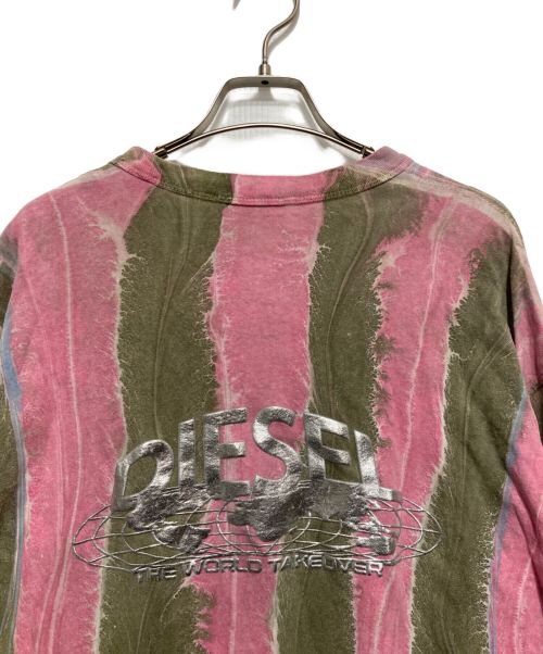 DIESEL（ディーゼル）DIESEL (ディーゼル) T-Wash-L2 ピンク サイズ:Sの古着・服飾アイテム