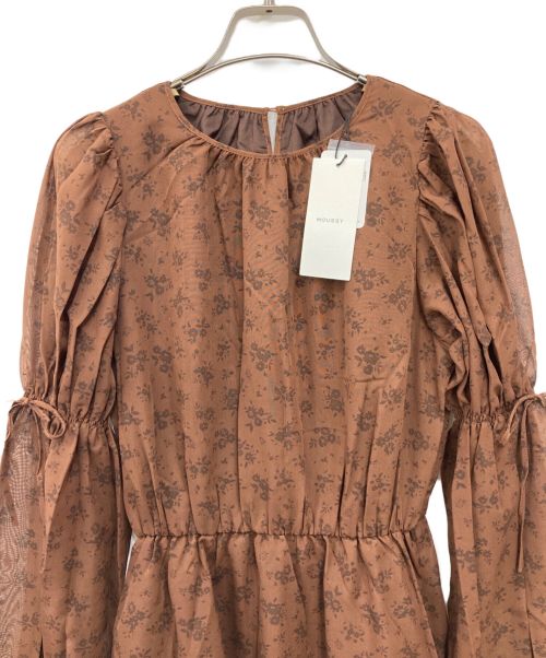 moussy（マウジー）moussy (マウジー) ワンピース ブラウン サイズ:SIZE1の古着・服飾アイテム