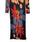 中古・古着 Desigual (デシグアル) 花柄プリント ミディワンピース マルチカラー サイズ:XL：3000円