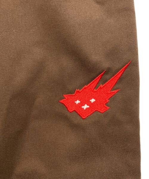 CACTI（カクティ）cacti (カクティ) 65/35ツイルワークパンツ ブラウン サイズ:Ⅿの古着・服飾アイテム