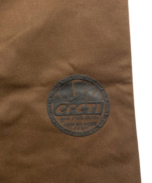 CACTI（カクティ）cacti (カクティ) 65/35ツイルワークパンツ ブラウン サイズ:Ⅿの古着・服飾アイテム