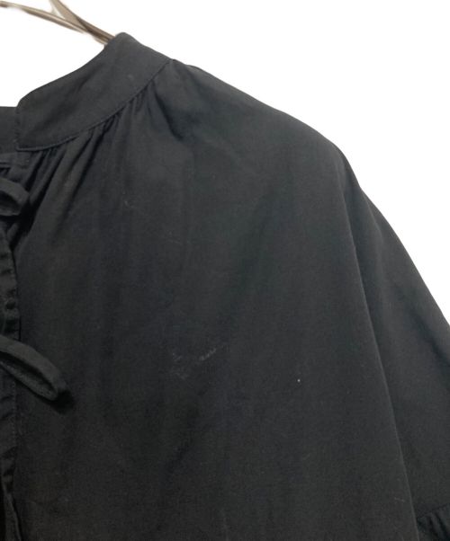 JOURNAL STANDARD relume（ジャーナルスタンダード レリューム）JOURNAL STANDARD relume (ジャーナルスタンダード レリューム) ウォッシャブルコットンティアードワンピース ブラック サイズ:Freeの古着・服飾アイテム