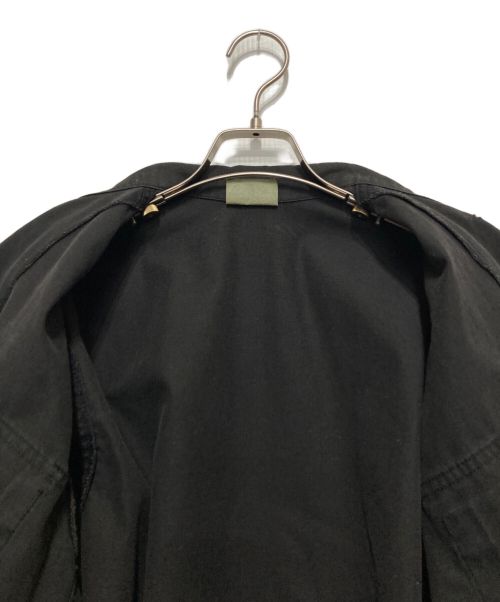 US ARMY（ユーエスアーミー）US ARMY (ユーエスアーミー) 後染めBDUジャケット ブラック サイズ:XSの古着・服飾アイテム