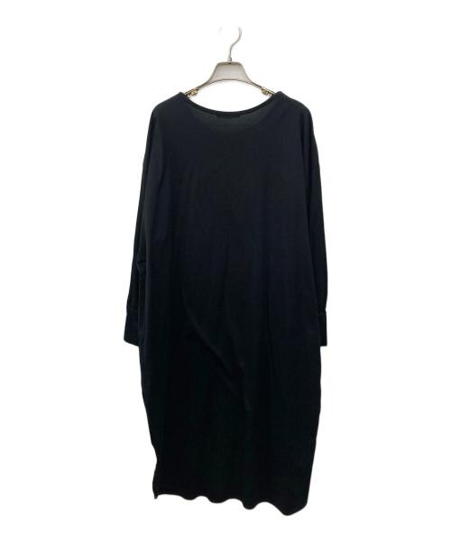 mizuiro-ind（ミズイロインド）mizuiro-ind (ミズイロインド) 長袖ワンピース ブラック サイズ:なしの古着・服飾アイテム