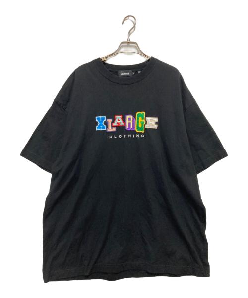 X-LARGE（エクストララージ）X-LARGE (エクストララージ) 刺繍tシャツ ブラック サイズ:SIZEXLの古着・服飾アイテム