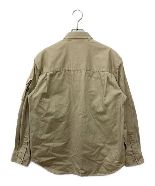 VANS（ヴァンズ）VANS (バンズ) オールドワークシャツ ベージュ サイズ:Mの古着・服飾アイテム
