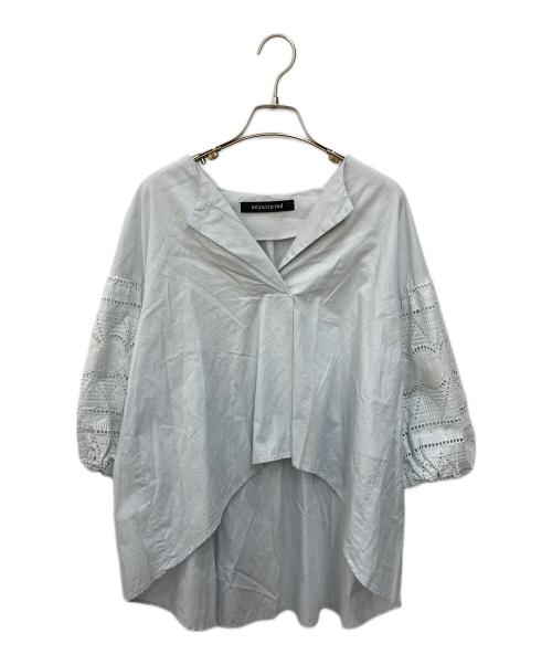 mizuiro-ind（ミズイロインド）mizuiro-ind (ミズイロインド) ブラウス グレー サイズ:FREEの古着・服飾アイテム