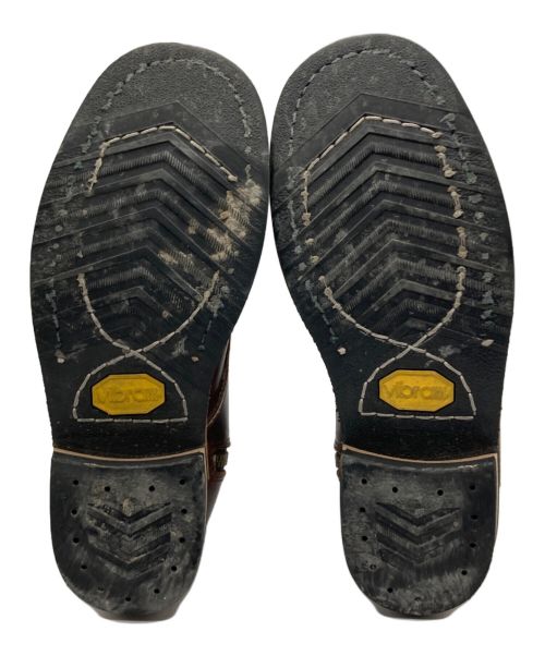 SLOW WEAR LION（スローウェアライオン）SLOW WEAR LION (スローウェアライオン) サイドジップブーツ ブラウン サイズ:Sの古着・服飾アイテム