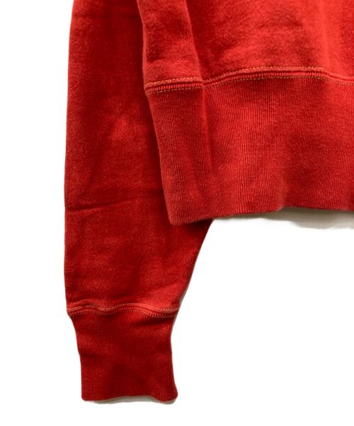 CUSHMAN（クッシュマン）Cushman (クッシュマン) 雪柄ジップスウェット レッド サイズ:Mの古着・服飾アイテム