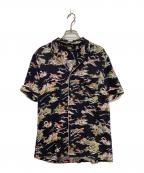 LOVELESSラブレス）の古着「アロハシャツ」｜ブラック