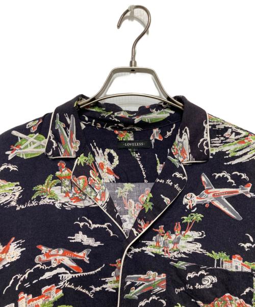 LOVELESS（ラブレス）LOVELESS (ラブレス) アロハシャツ ブラック サイズ:SIZE 2の古着・服飾アイテム