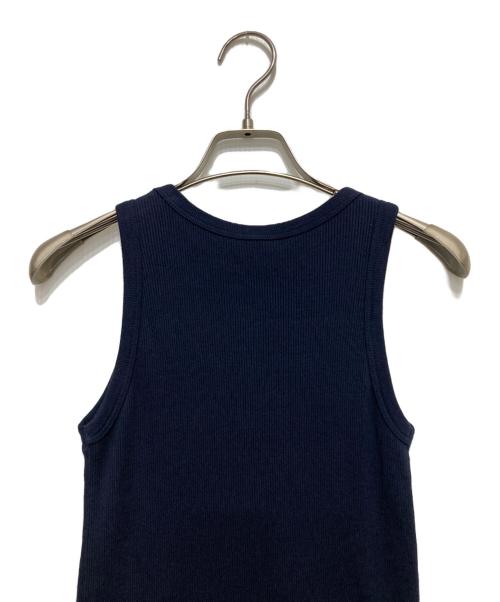 MUSE de Deuxieme Classe（ミューズ ドゥーズィエム クラス）MUSE de Deuxieme Classe (ミューズ ドゥーズィエム クラス) Looseyリブ タンクトップ ネイビー サイズ:不明の古着・服飾アイテム