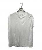 MUSE de Deuxieme Classeミューズ ドゥーズィエム クラス）の古着「クルーネックタンクトップ」｜ホワイト