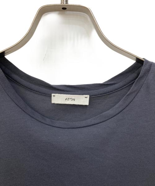 ATON（エイトン）ATON (エイトン) カットソー グレー サイズ:01の古着・服飾アイテム