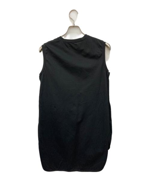 ADAWAS（アダワス）ADAWAS (アダワス) ノースリーブカットソー ブラック サイズ:Freeの古着・服飾アイテム