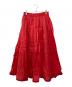 IENA（イエナ）の古着「ラミーボリュームマキシスカート」｜レッド