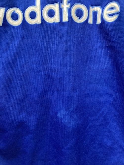 Manchester United（マンチェスターユナイテッド）Manchester United (マンチェスターユナイテッド) ゲームシャツ ブルー サイズ:Lの古着・服飾アイテム