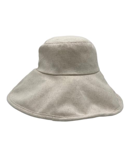 HELEN KAMINSKI（ヘレンカミンスキー）HELEN KAMINSKI (ヘレンカミンスキー) ラフィアハット ベージュ サイズ:57cmの古着・服飾アイテム