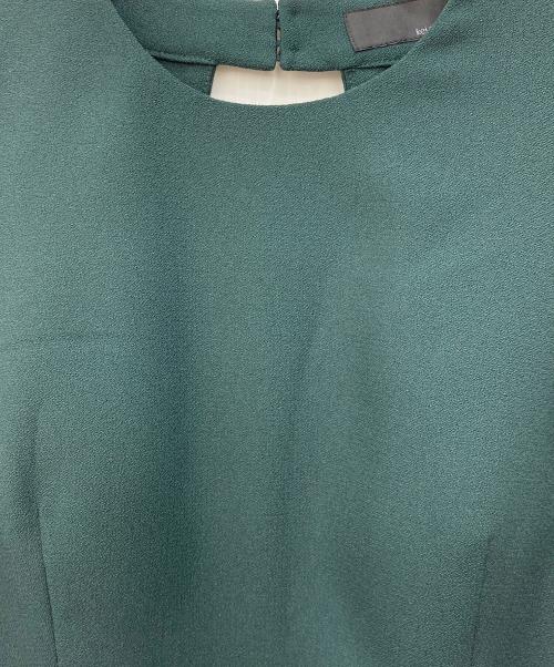 styling/（スタイリング）styling/ (スタイリング) バイカラーワンピース グリーン×ネイビー サイズ:SIZE 1の古着・服飾アイテム