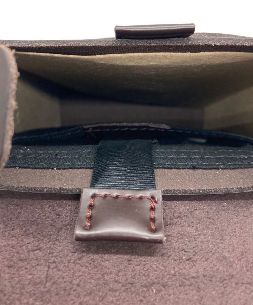 Dr.Martens（ドクターマーチン）Dr.Martens (ドクターマーチン) レザーミニショルダーバッグ ブラウンの古着・服飾アイテム