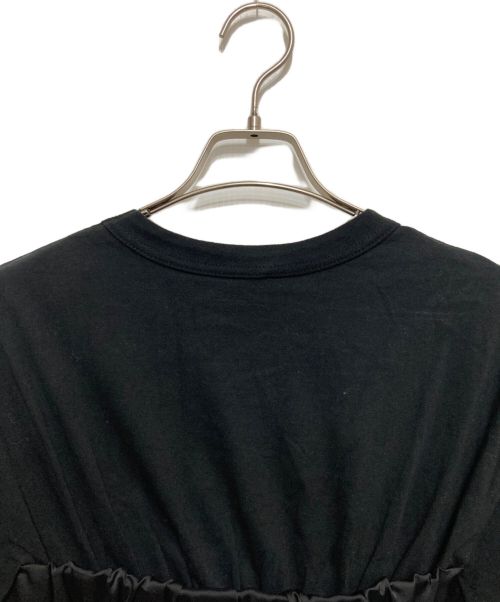 sacai（サカイ）sacai (サカイ) レイヤードTシャツ ブラック サイズ:SIZE1の古着・服飾アイテム