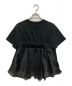 sacai (サカイ) レイヤードTシャツ ブラック サイズ:SIZE1：8000円