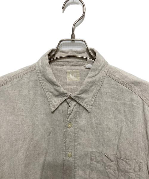 GAP（ギャップ）GAP (ギャップ) リネンシャツ ベージュ サイズ:Lの古着・服飾アイテム