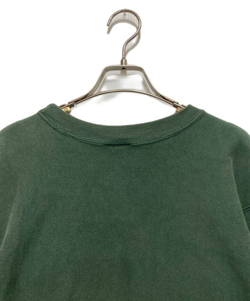 Champion REVERSE WEAVE（チャンピオン リバース ウィーブ）Champion REVERSE WEAVE (チャンピオンリバースウィーブ) 90’s クルーネックスウェット グリーン サイズ:XLの古着・服飾アイテム